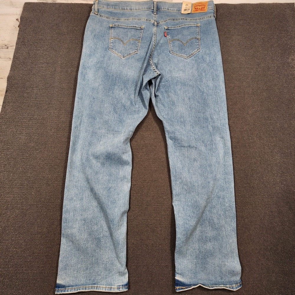 Levi's‎ 314 Shaping Straight Jeans Women 22W M Blue Stellar Stretch Mid Rise NWT - Picture 9 of 11